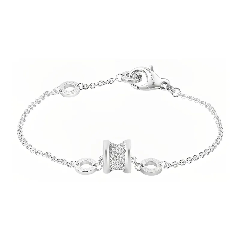 BVLGARI 18K White Gold Bracelets Women's-0
