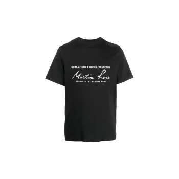 Martine Rose Logo Print Cotton T shirt