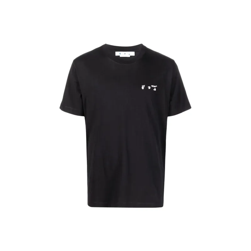 OFF WHITE Ow Logo Slim Short Sleeve Tee-0