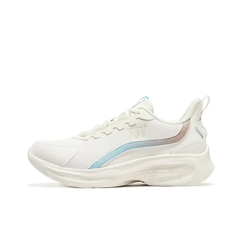 361° Running Shoes Women's Low-Top Feather White/Glacier Blue