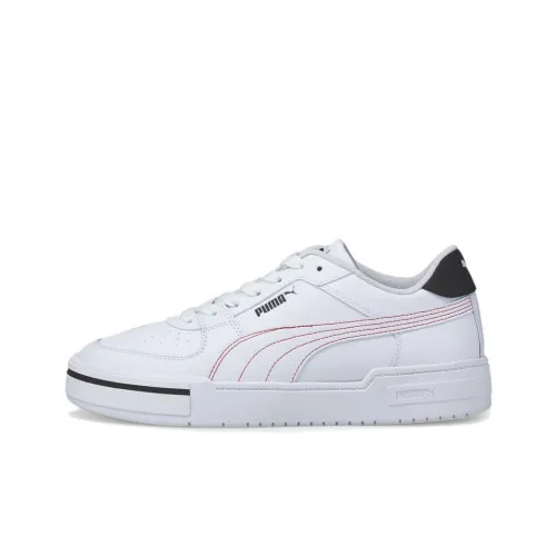 PUMA Ca Pro Skateboard Shoes Men Low-Top White/Black/Red