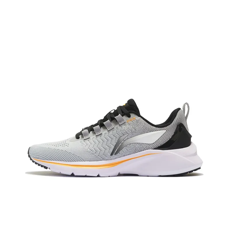 LiNing Low-Top Running Shoes Men's Gray-0