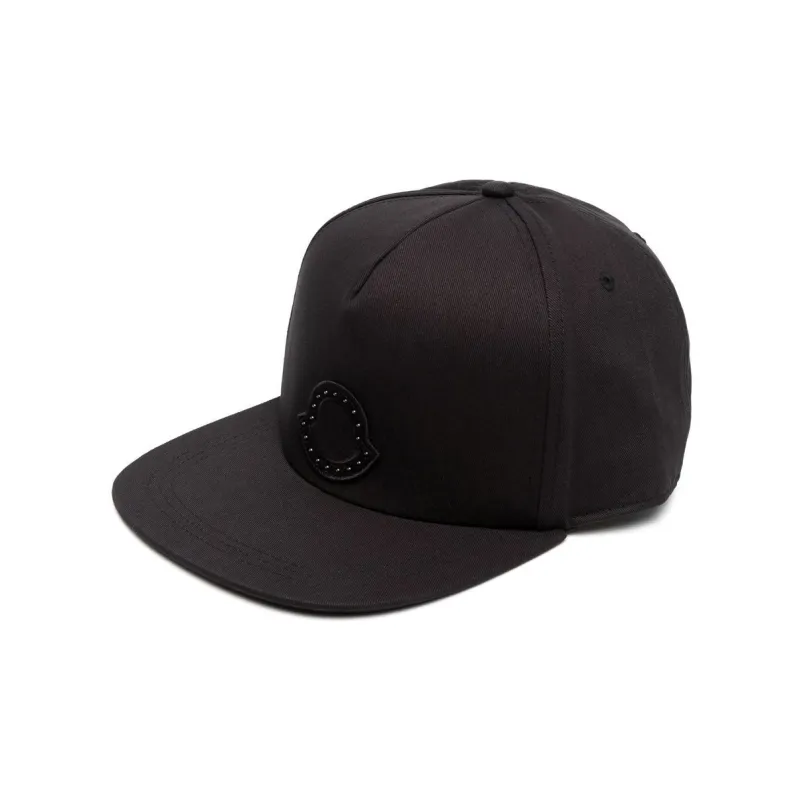 Moncler Logo patch Cotton Cap-0
