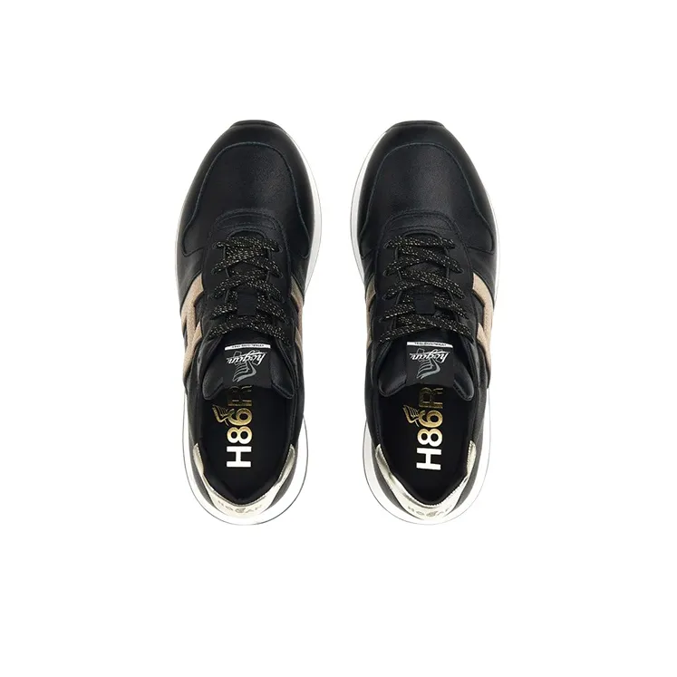 HOGAN H383 Casual Shoes Women's Low Top Black-4