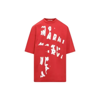 MARNI T Shirts Men Red
