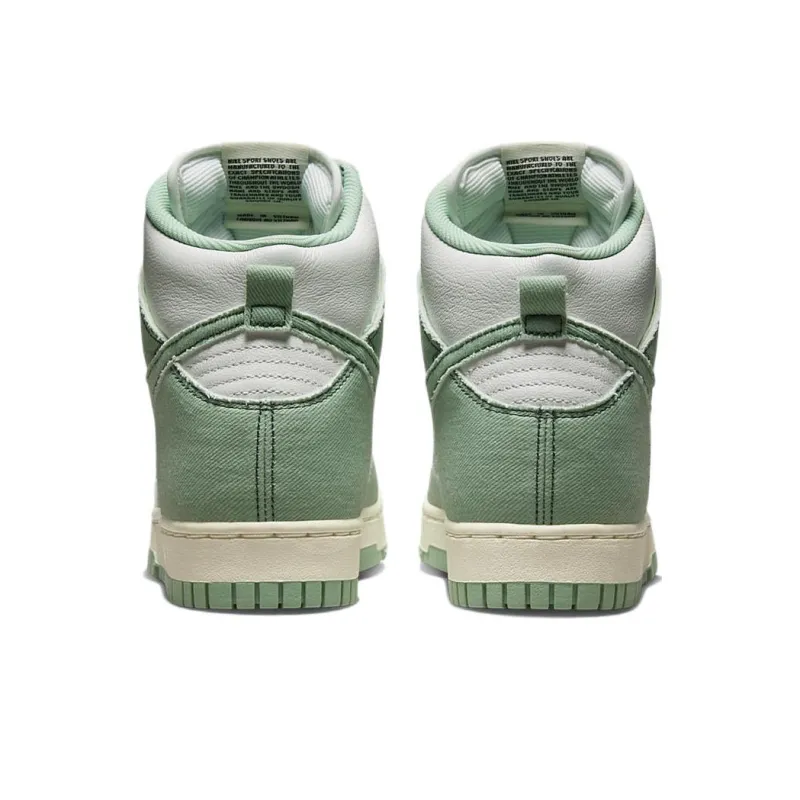 Nike Dunk High 1985 'Green Denim' Women's-4
