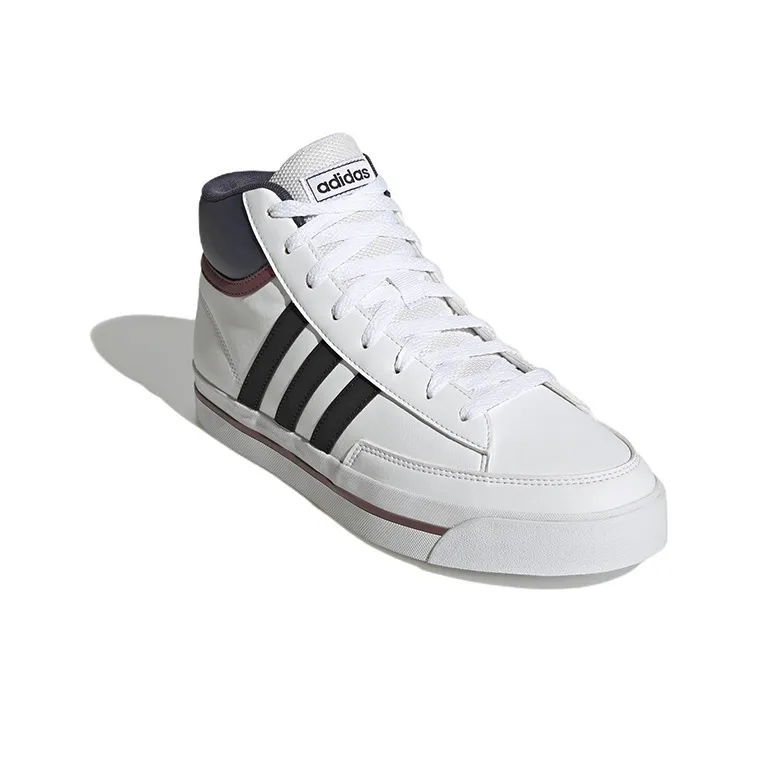 Adidas Neo Retrovulc Mid Skateboarding 'White'-2