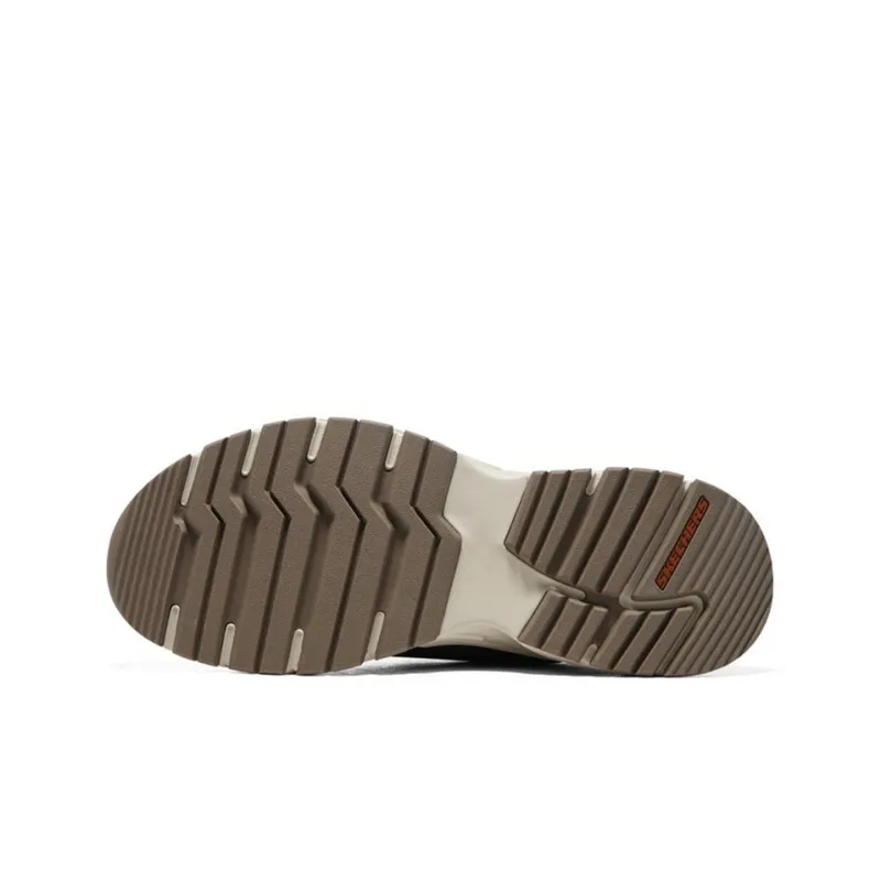 Skechers Arch Fit Baxter 'Brown Grey Yellow'-4