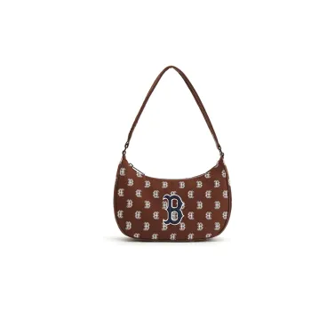 MLB Polyester Shoulder Bag Handbags Shoulder Bags Unisex Dark Brown