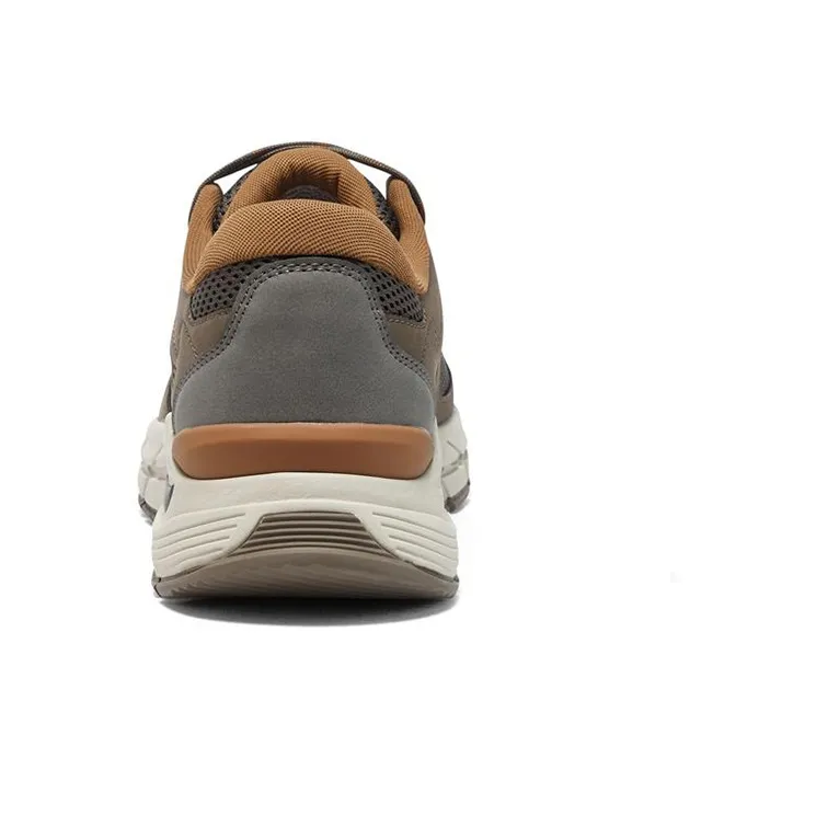 Skechers Arch Fit Baxter 'Brown Grey Yellow'-3