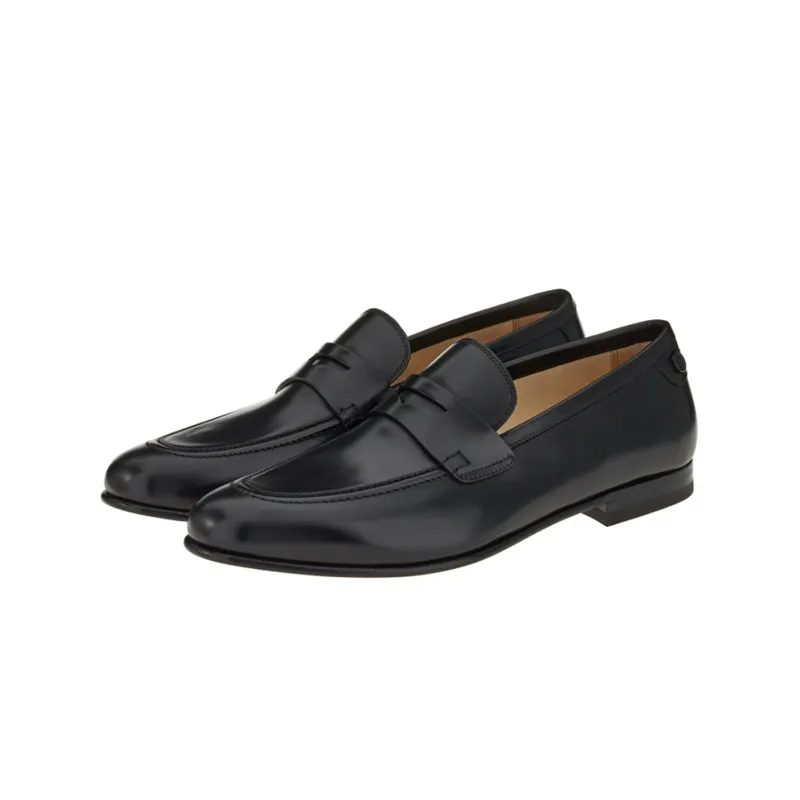 Ferragamo Dress Shoes Men Low Top Black-4