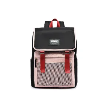 Sound For Life Nylon Fabric Laptop Backpack Regular Women's Yellow/Black
