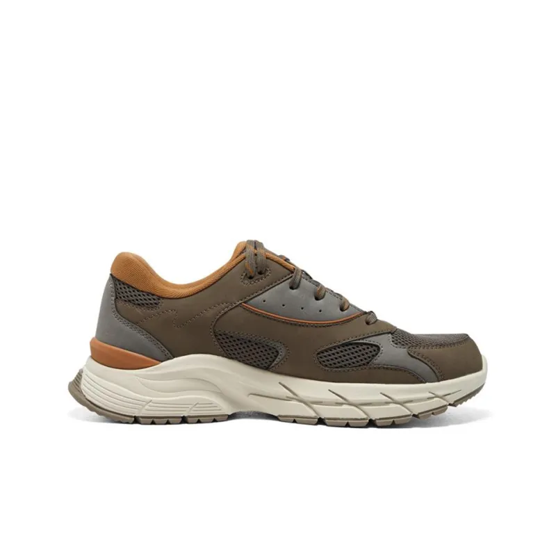 Skechers Arch Fit Baxter 'Brown Grey Yellow'-1