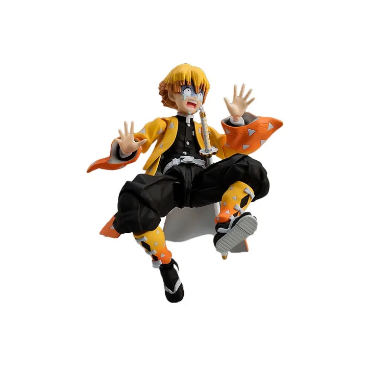 GSC Zenitsu Agatsuma Gsc Figma Demon Slayer Kimetsu No Yaiba Standard Action Figures-2
