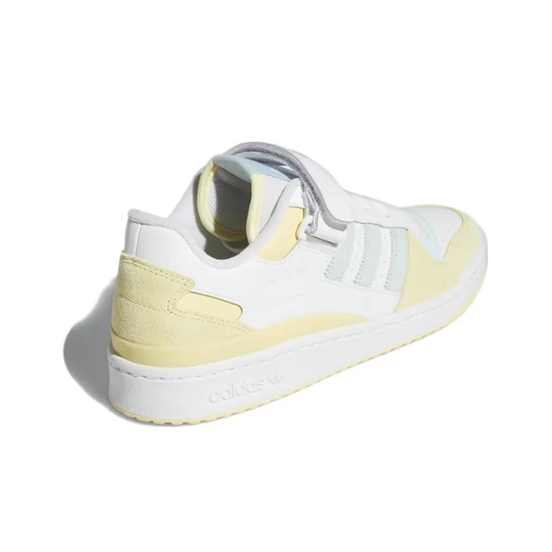 Forum Adidas Originals Low 'Almost Yellow White'-3