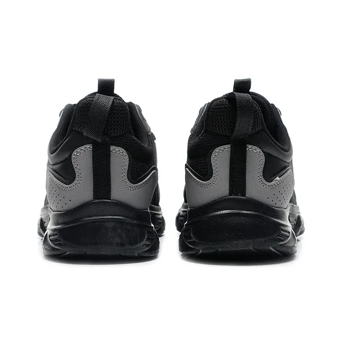 Anta Running Collection Anti Slip Wear Resistant Low Top Running Shoes Men's Black Gray Color-4
