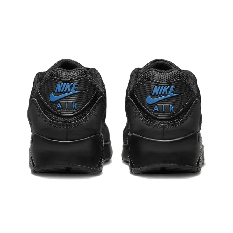 Nike Air Max 90 Black Blue Reflective-4