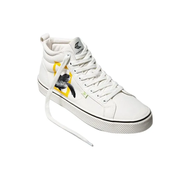 CARIUMA High Top Skateboard Shoes Women's White-1