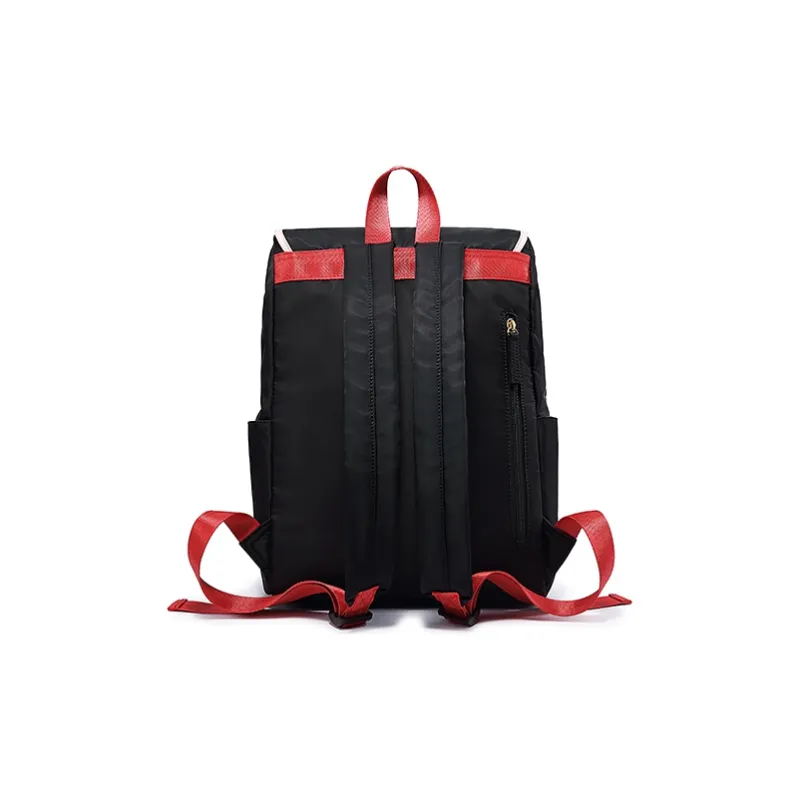 Sound For Life Nylon Fabric Laptop Backpack Regular Women's Yellow/Black-2