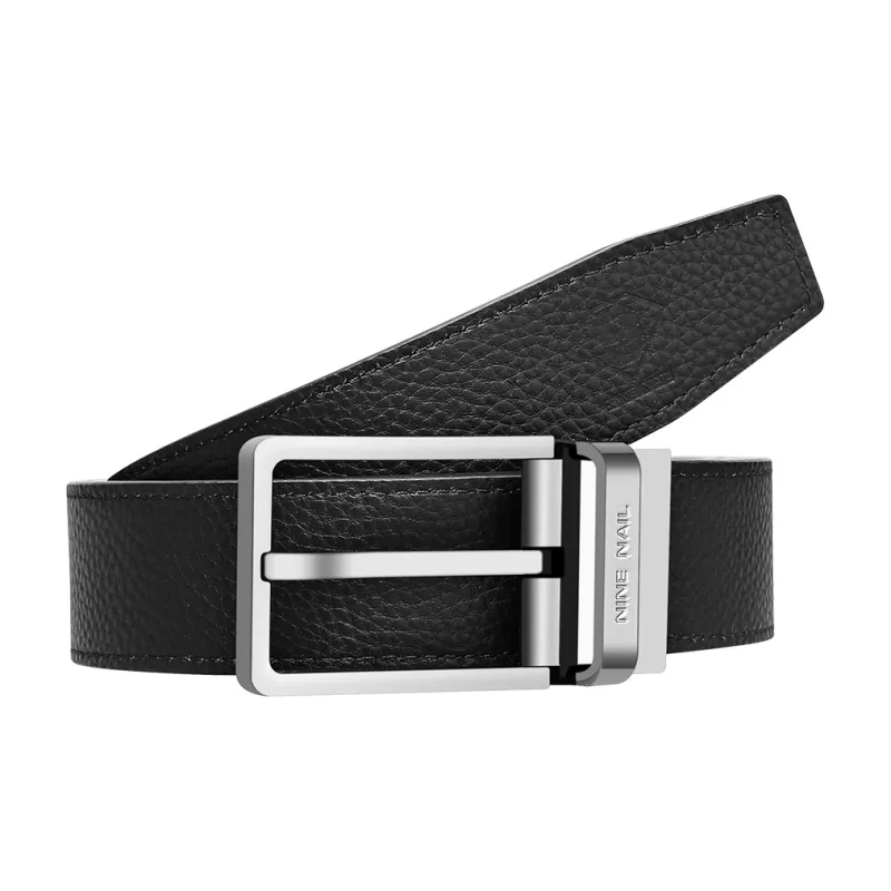 NINE NAIL Leather Belts Men-8