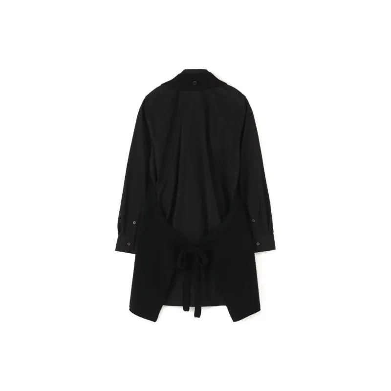 Yohji Yamamoto Cardigan effect Long sleeved Shirt-1
