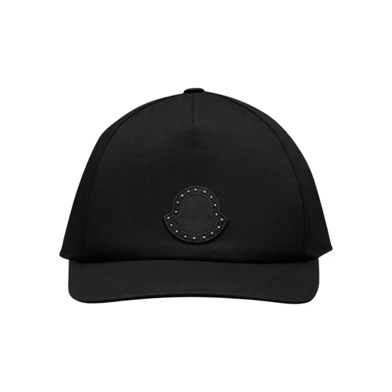 Moncler Logo patch Cotton Cap-1