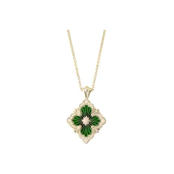 BUCCELLATI Opera Tulle Collection Enamel Necklaces Women's