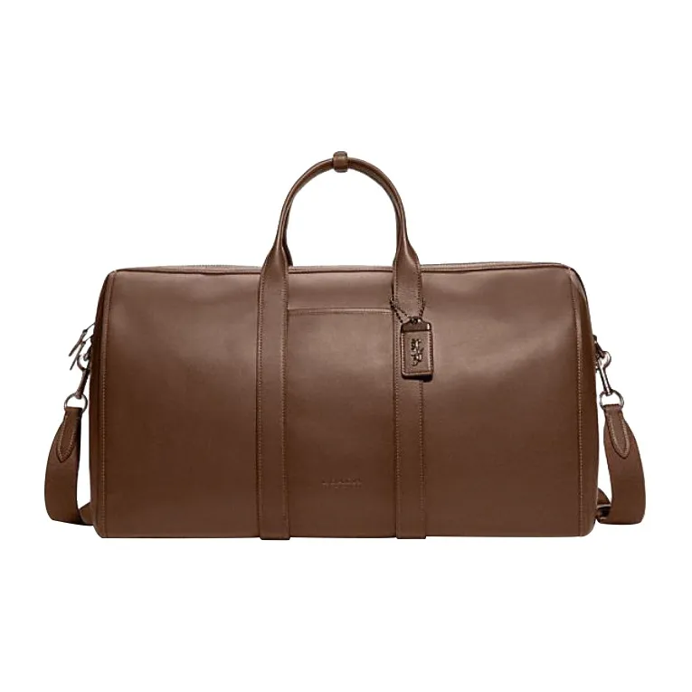 COACH Gotham Cow Leather Travel Bag Handbag Crossbody Bag Large Size Men's Dark Brown-1