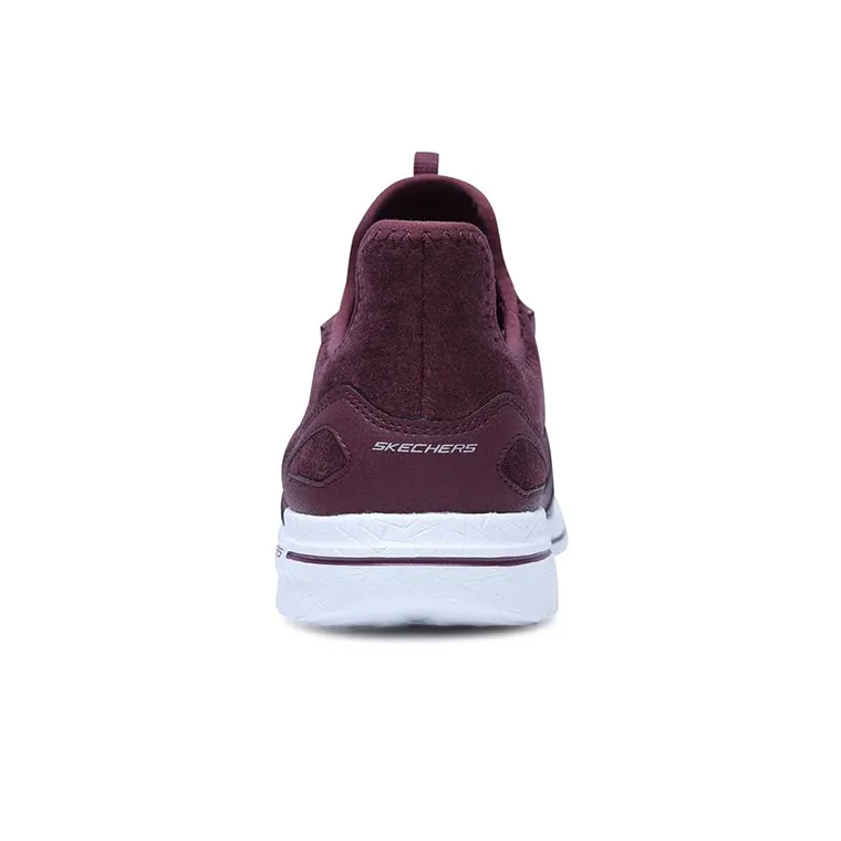 Skechers Microburst 2.0 Cushioning Anti-Slip And Wear-Resistant Low-Top Casual Shoes Women's Burgundy-3