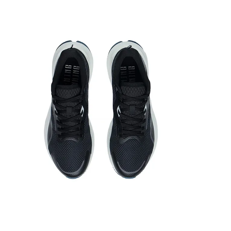LiNing Yueying 1.0 Breathable Low Top Running Shoes Women's Black White-3