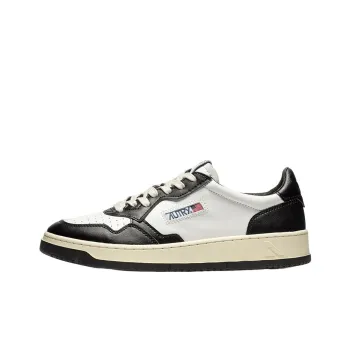 AUTRY Medalist Low Leather 'Black White' Women's