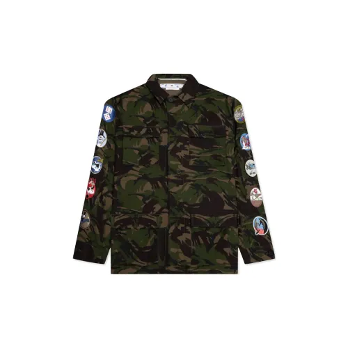 OFF-WHITE Camou Patch Field Jacket 