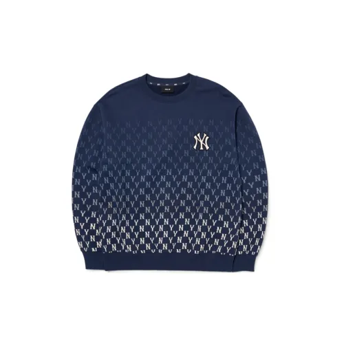 MLB Base Logo Sweatshirts Unisex Navy