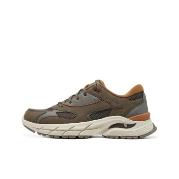 Skechers Arch Fit Baxter 'Brown Grey Yellow'