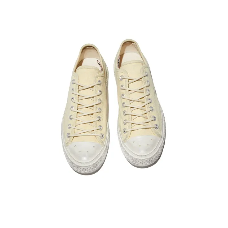 Acne Studios Low Top Stylish Skateboarding Shoes Women's Yellow-2