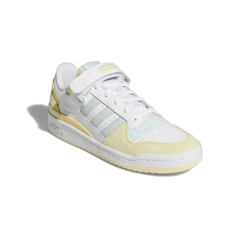 Forum Adidas Originals Low 'Almost Yellow White'-2