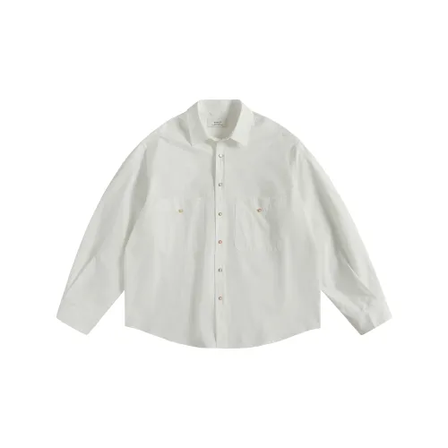 Evi Stub Shirts Men White