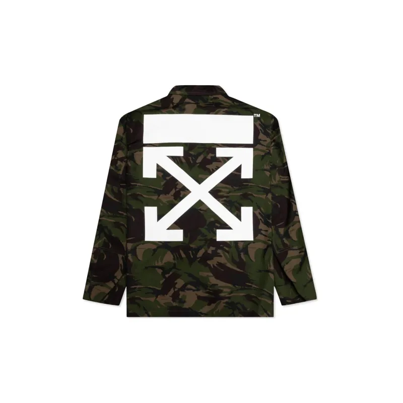 OFF WHITE Camou Patch Field Jacket-1