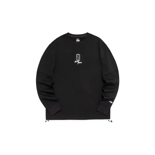 Erke Sweatshirts Men Jet Black