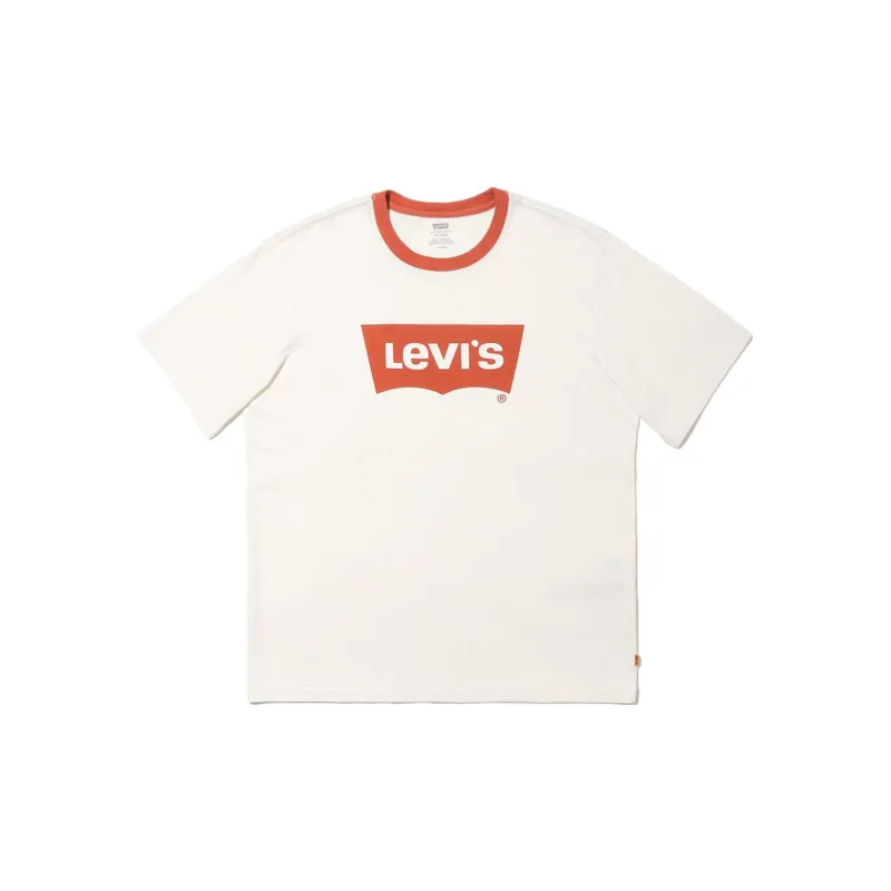 Levis T Shirts Men White-0