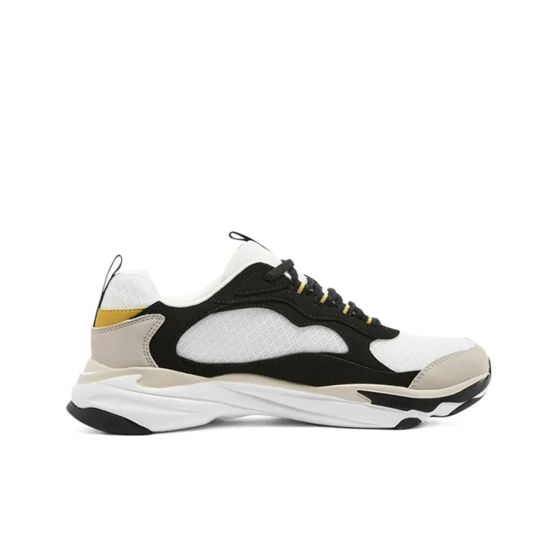 Skechers D'LITES 3.0 AIR Cushioning Anti Slip And Wear Resistant Low Top Casual Shoes Men's White-1