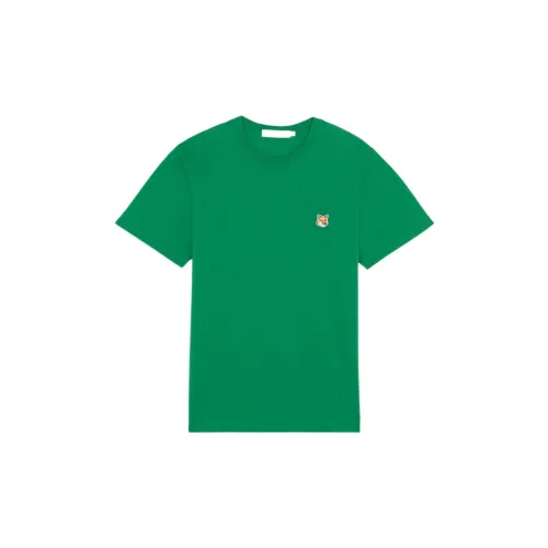 Maison Kitsune Back To Series T-Shirts Men Dark Green