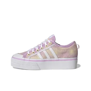 Nizza Women's Adidas Originals Platform 'Bliss Lilac Almost Yellow' Women's