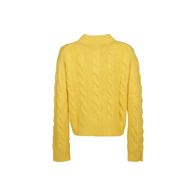 Polo Ralph Lauren FW22 Sweater Women's Yellow-1
