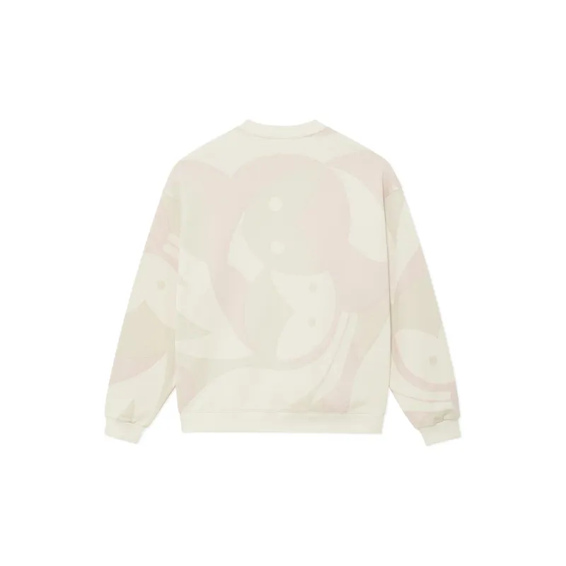 LiNing Sweatshirts Unisex Swan White Jacquard-1