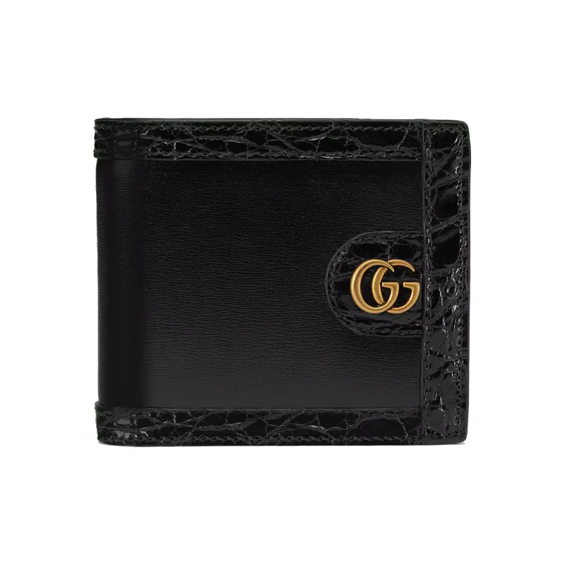 GUCCI Ophidia Leather Wallet Men's Black-0