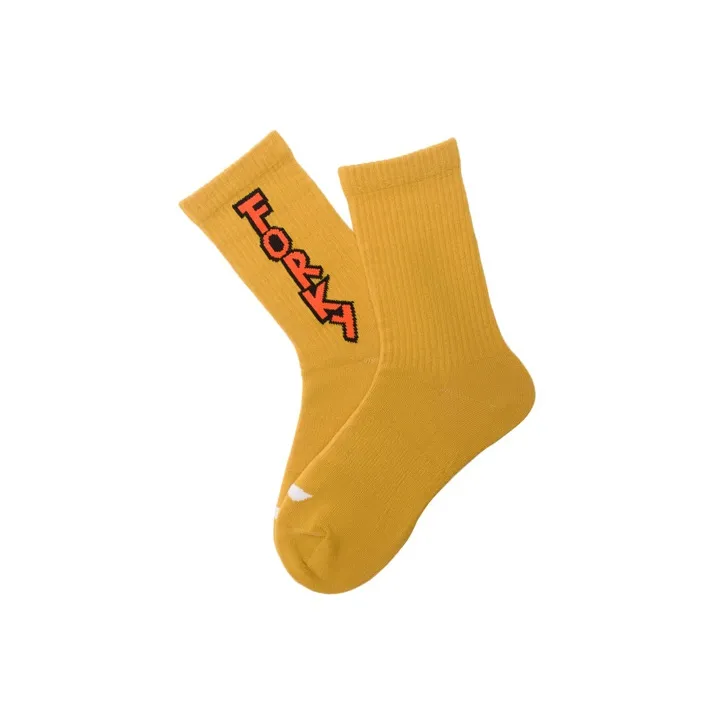 LiNing x Disney Toy Story Series Mid Calf Socks Unisex 2 Pack Yellow-3