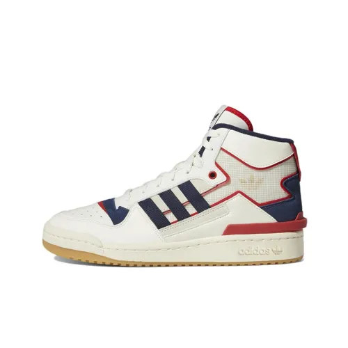 Adidas Forum Exhibit Mid 'Inside Out - White Navy Scarlet'