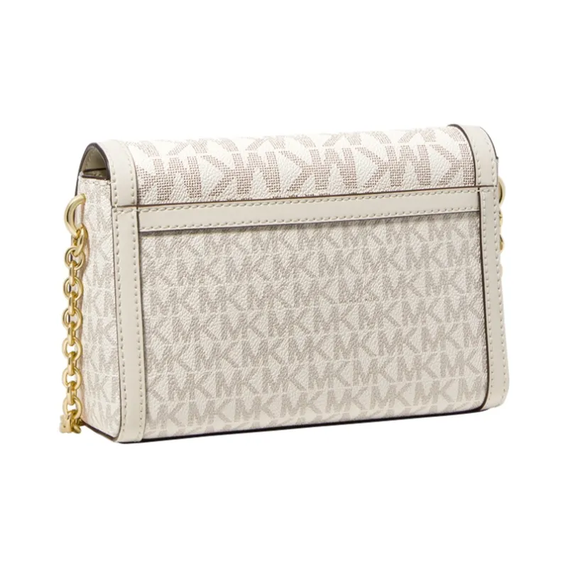 MICHAEL KORS Artificial Leather Shoulder Bag, Crossbody Bag Trumpets Women's Cream-1