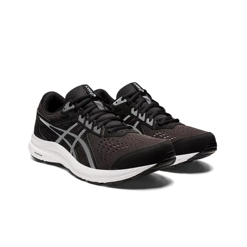 Asics Gel Contend 8 4E Wide 'Black White'-2